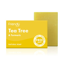 Load image into Gallery viewer, Tea Tree & Turmeric Eco Friendly Soap Bar
