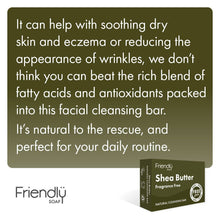 Load image into Gallery viewer, Shea Butter Eco Friendly Cleansing Bar