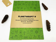 Load image into Gallery viewer, Christmas Fun Gift Wrap - Recycled Kraft Paper