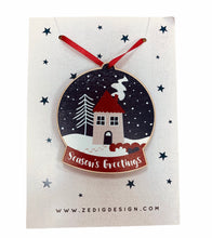 Load image into Gallery viewer, Wooden Christmas tree decorations