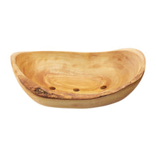 Load image into Gallery viewer, Olive Wood Soap Dish