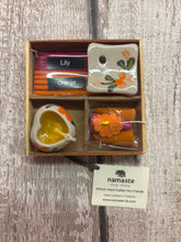 Load image into Gallery viewer, Mini Incense Gift Box Set Ceramic Candle and Burner
