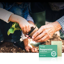 Load image into Gallery viewer, Peppermint &amp; Poppy Seeds Eco Friendly Soap Bar
