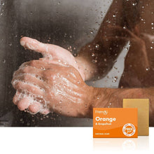 Load image into Gallery viewer, Orange &amp; Grapefruit Eco Friendly Soap Bar
