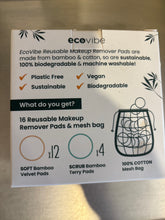 Load image into Gallery viewer, Eco vibe Reusable makeup Remover Pads
