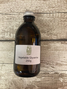 Vegetable Glycerin 250 g in Amber bottle