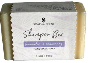 Solid shampoo, 100g, lavender & rosemary