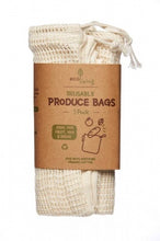 Load image into Gallery viewer, Organic Produce Bags &amp; Bread Bag - 3 Pack
