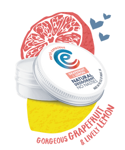 Earth Conscious Natural Deodorant Tin