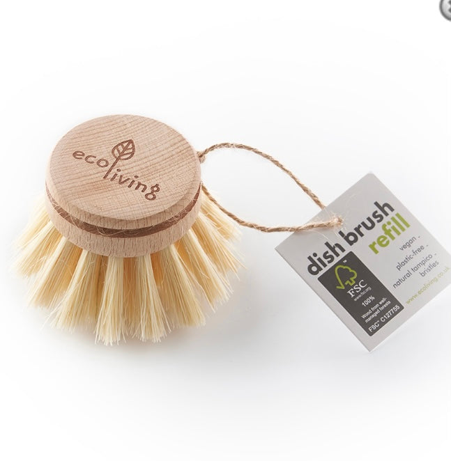 Wooden Dish Brush Replacement Head