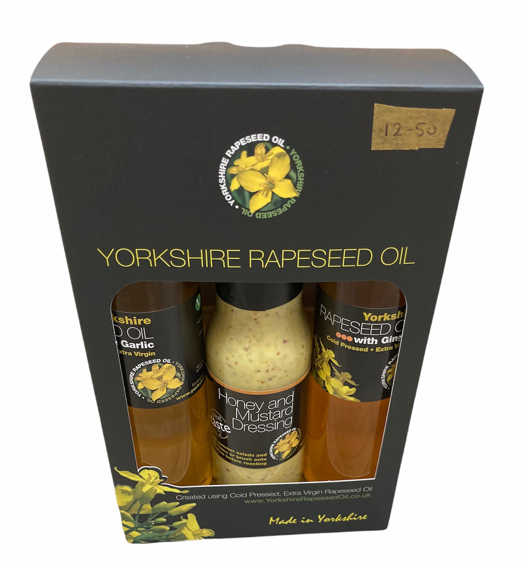 Yorkshire Rapeseed Oil Gift Box