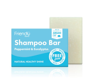 Friendly Soap- Shampoo bar, Peppermint and Eucalyptus
