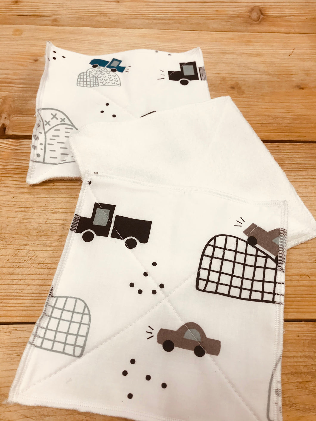 Reusable baby wipes.
